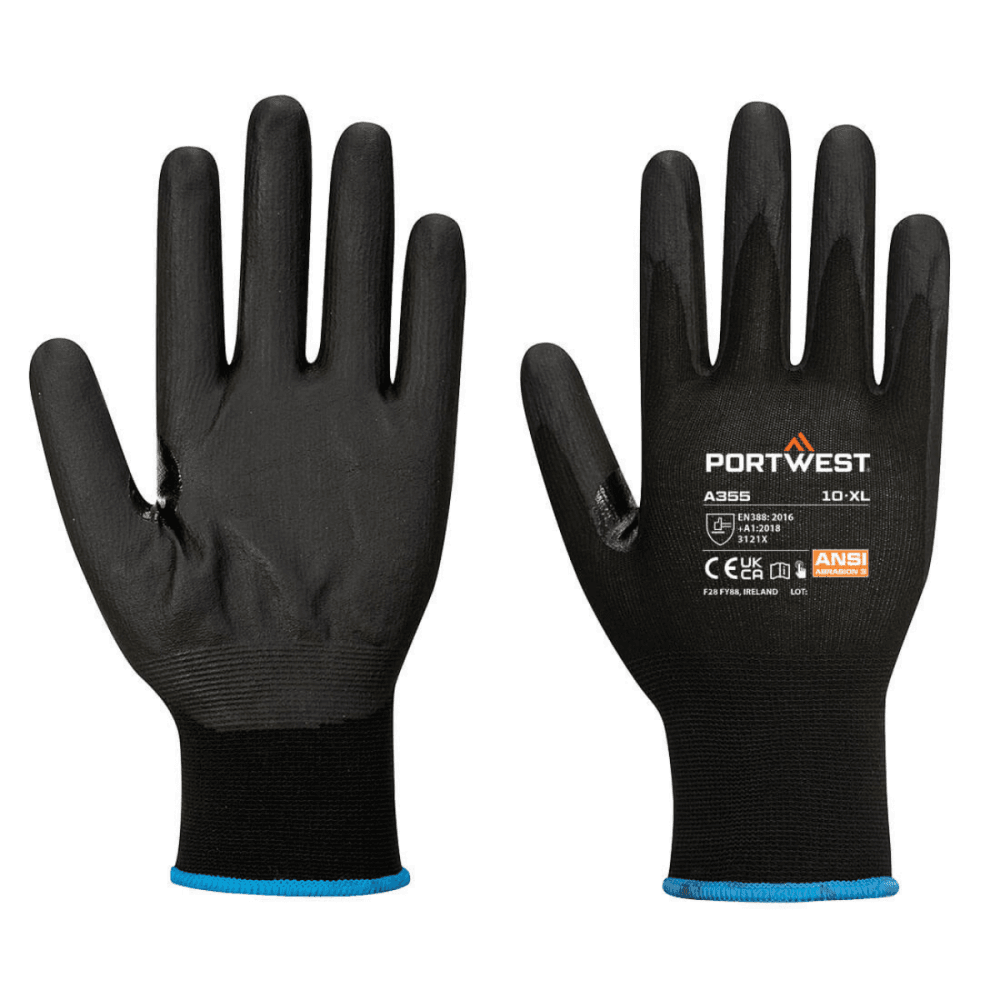 A355 NPR15 Nitrile Foam Touchscreen Glove (Pk12)
