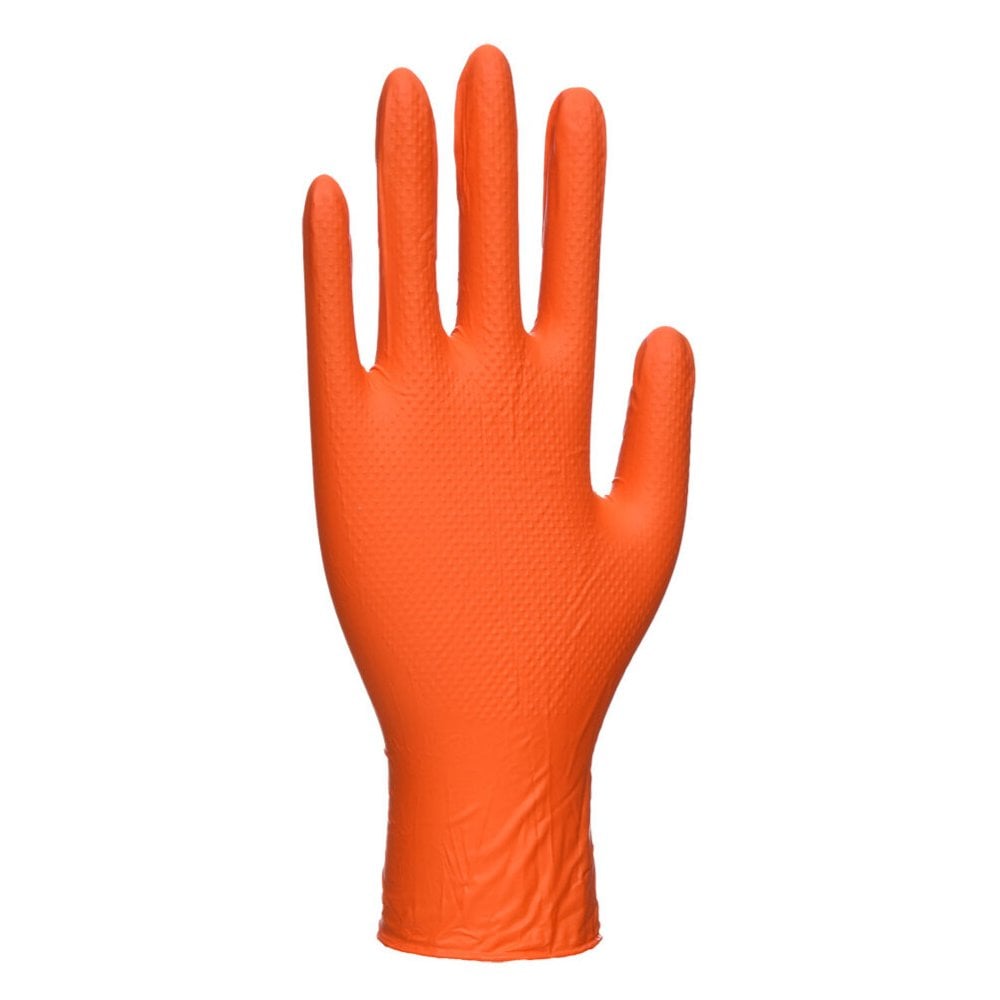 A930 Orange HD Disposable Glove (Pk100)