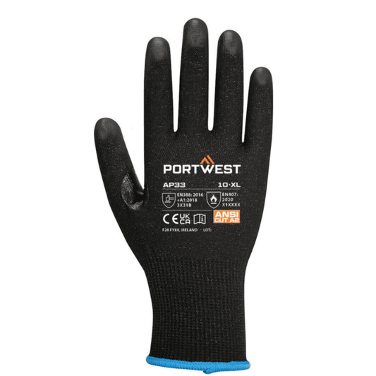 AP33 LR15 PU Touchscreen Glove (Pk12)