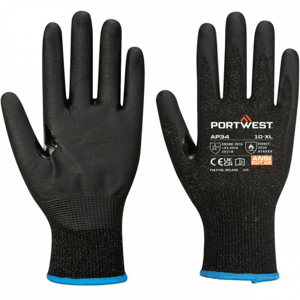 AP34 LR15 Nitrile Foam Touchscreen Glove (Pk12)