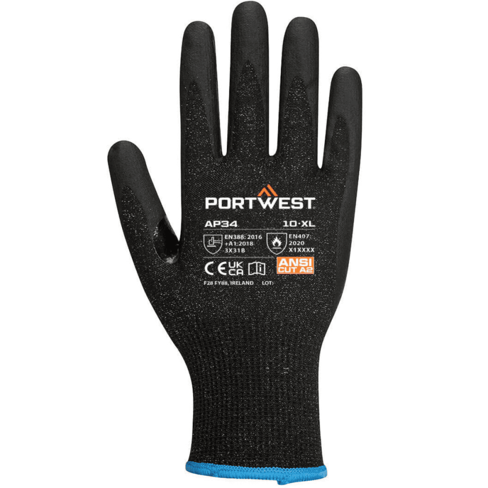 AP34 LR15 Nitrile Foam Touchscreen Glove (Pk12)