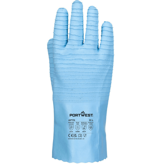AP75 FD Chemical B Latex Gauntlet