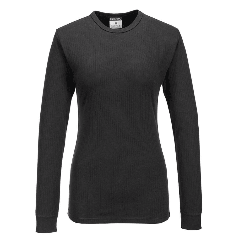 B126 Womens Thermal T-Shirt Long Sleeve