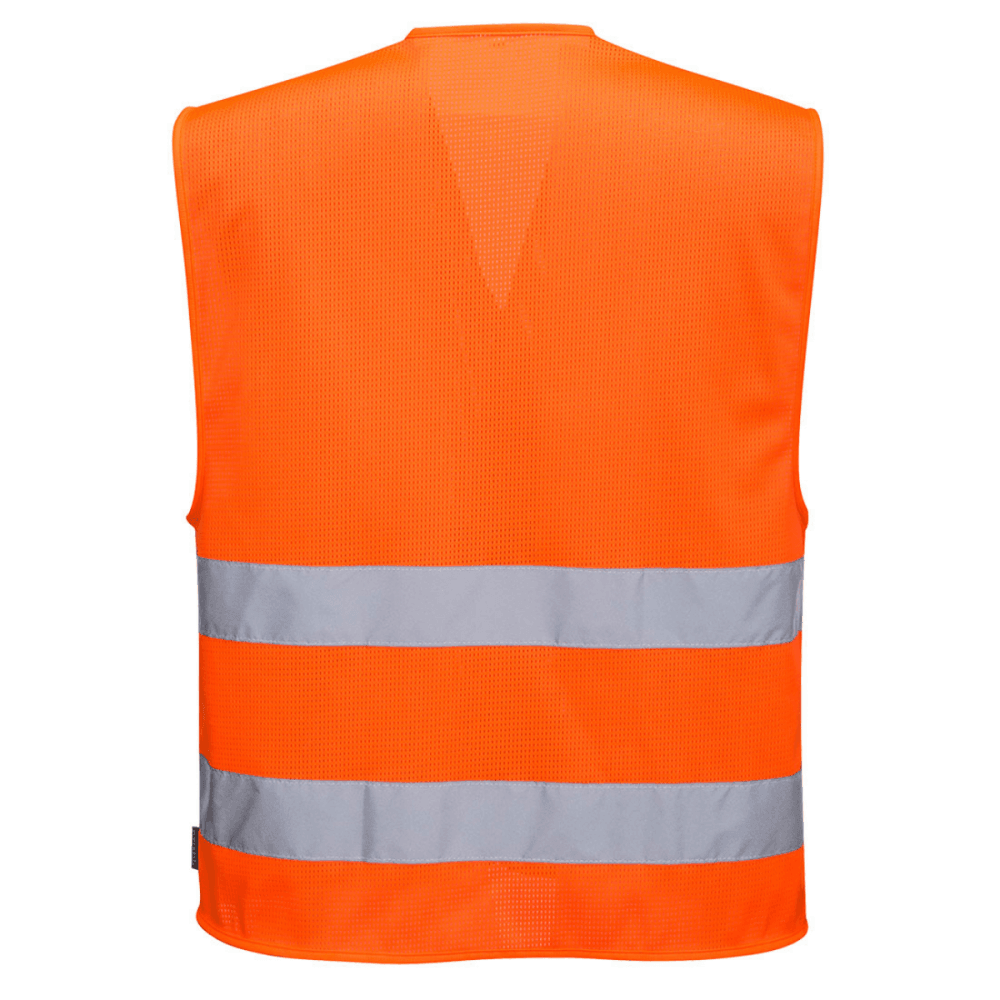 C374 Hi-Vis Mesh Two Band Vest