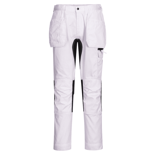 CD883 WX2 Eco Stretch Holster Trousers White 31" 40" *One Size Only - Outlet Store*