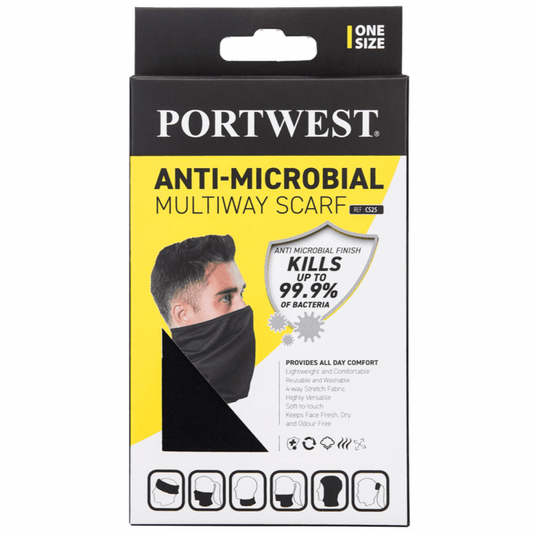 CS25 Anti-Microbial Multiway Scarf