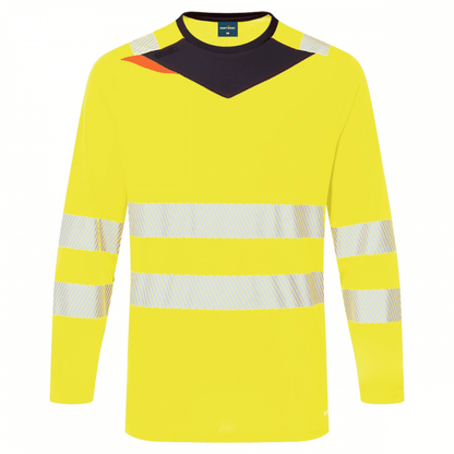 DX416 DX4 Hi-Vis T-Shirt Long Sleeve