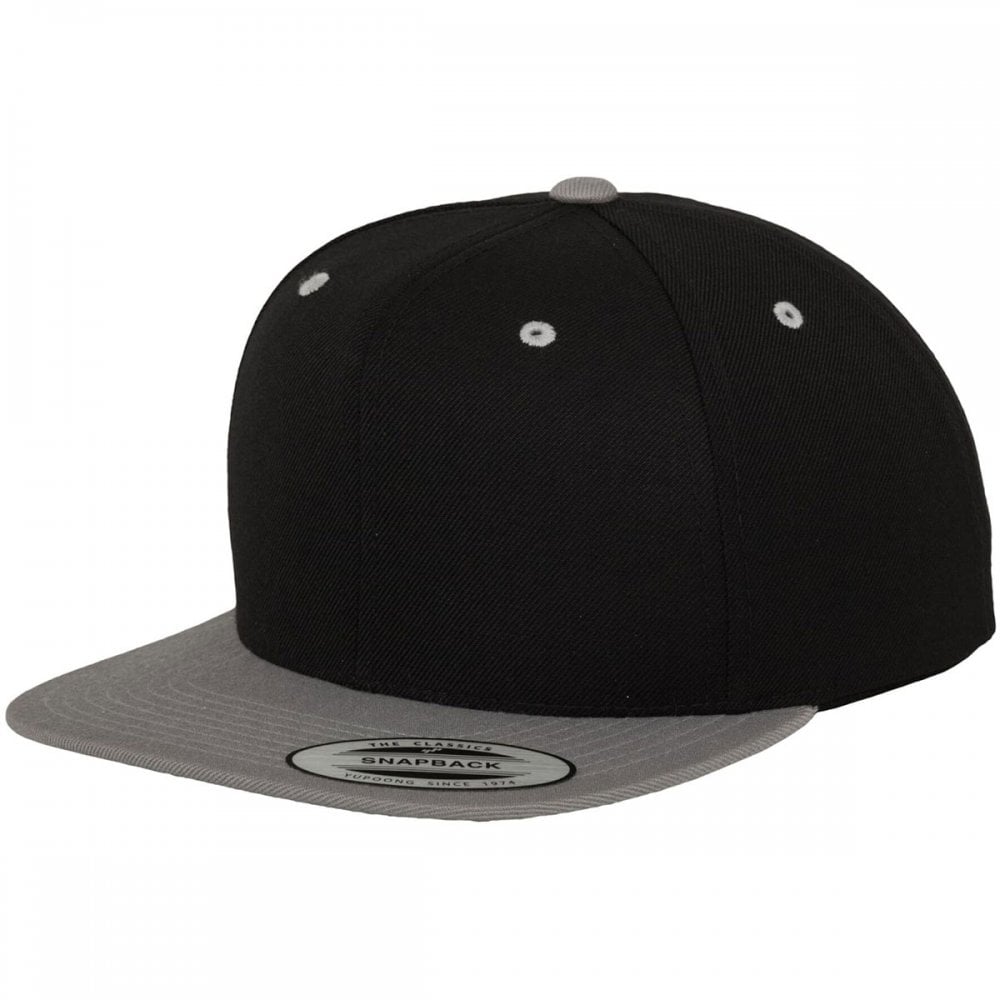 6089MT Two Tone Classic Snapback Cap