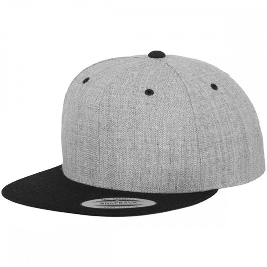6089MT Two Tone Classic Snapback Cap