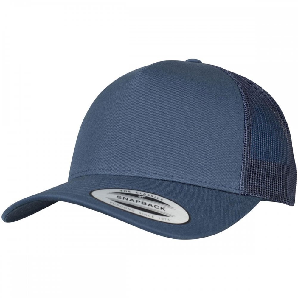6506 5 Panel Retro Trucker Cap