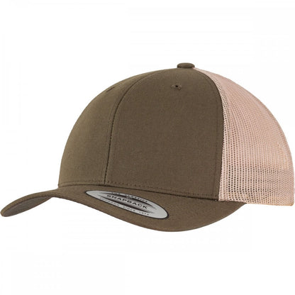 6606T Retro Trucker Two Tone Cap