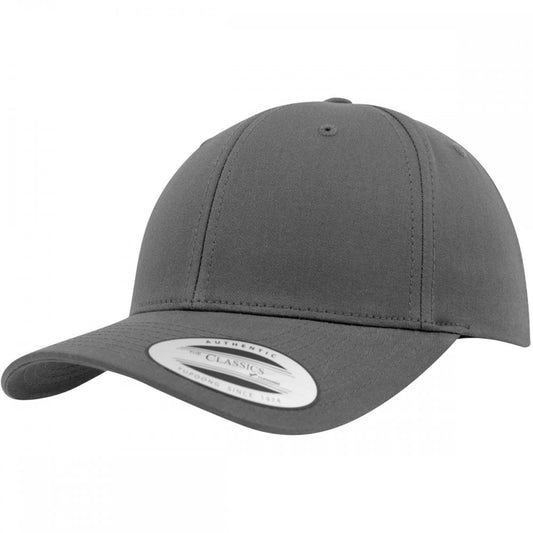7706 Curved Classic Snapback Cap