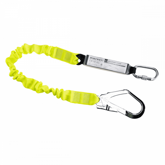FP53 Single Elasticated 1.8m Lanyard With Shock Absorber