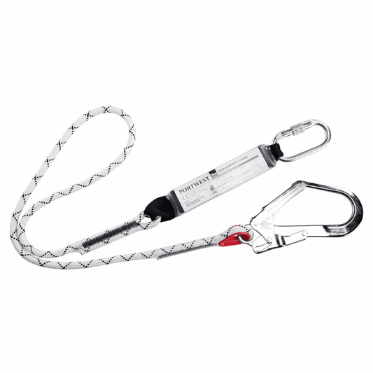 FP56 Single Kernmantle 1.8m Lanyard With Shock Absorber