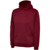 UX8 The UX Childrens Hooded Sweatshirt Maroon 3/4 YRS *One Size Only - Outlet Store*