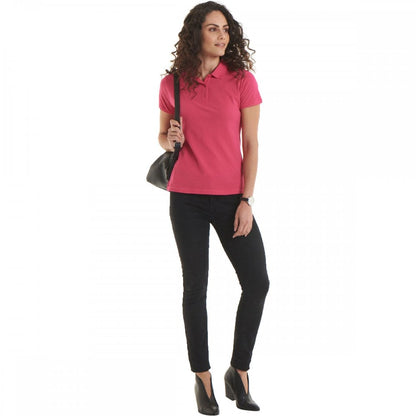 UC115 Ladies Active Cotton Poloshirt