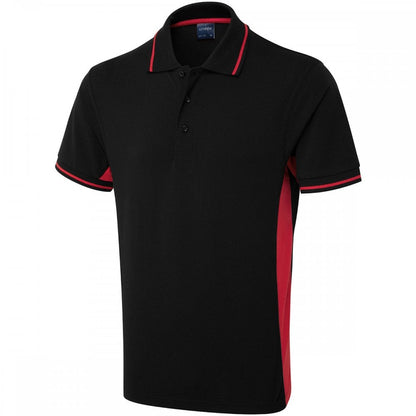 UC117 Two Tone Poloshirt