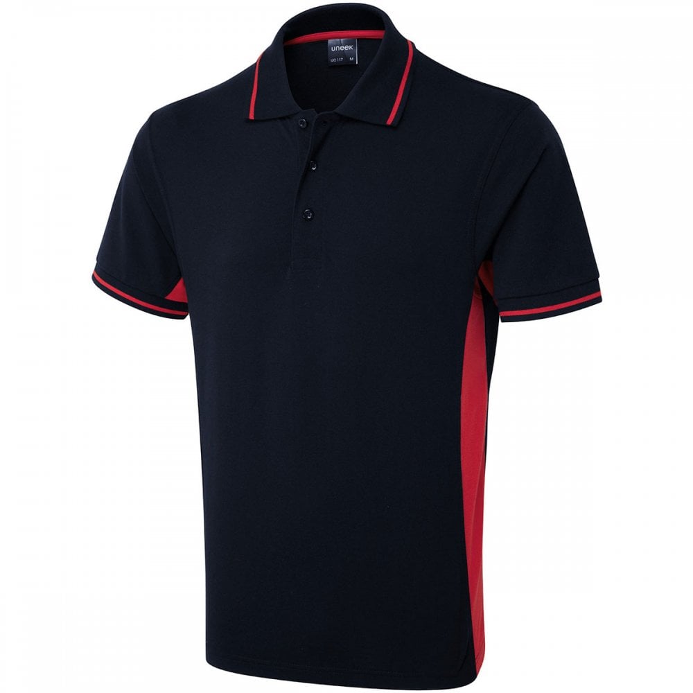UC117 Two Tone Poloshirt