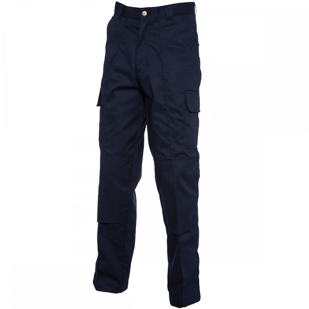 UC904 Cargo Trouser with Knee Pad Pockets Navy 33" 50" *One Size Only - Outlet Store*