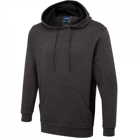 UC517 Two Tone Hooded Sweatshirt