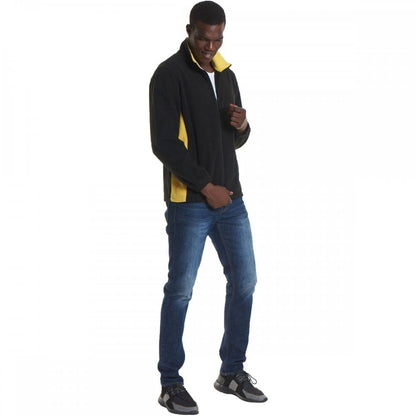 UC617 Two Tone Full Zip Fleece Jacket
