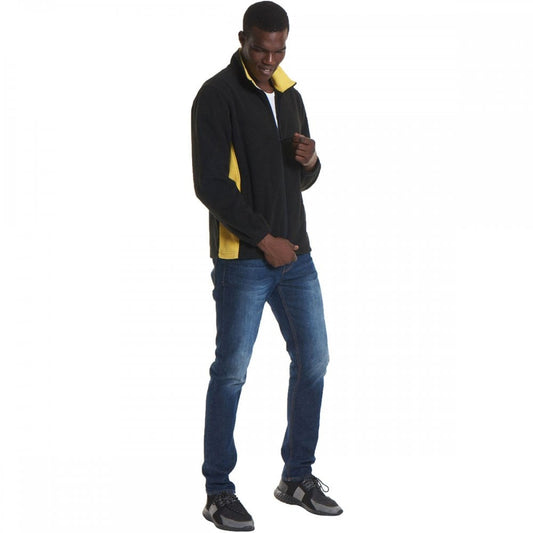 UC617 Two Tone Full Zip Fleece Jacket