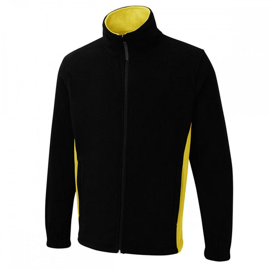 UC617 Two Tone Full Zip Fleece Jacket