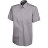 UC702 Mens Pinpoint Oxford Half Sleeve Shirt