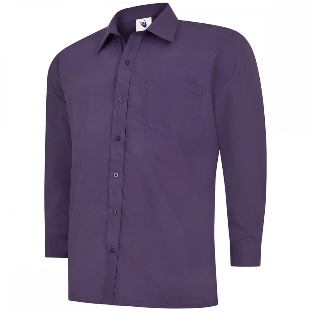 UC709 Mens Poplin Full Sleeve Shirt