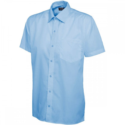 UC710 Mens Poplin Half Sleeve Shirt