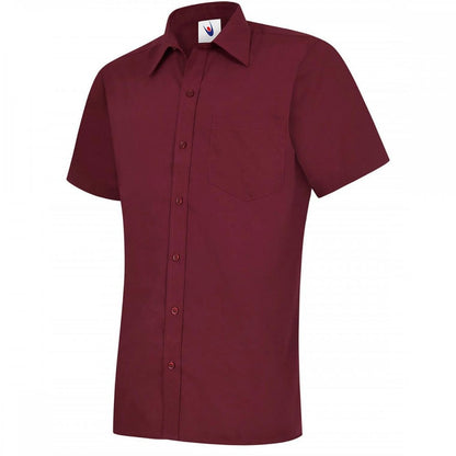 UC710 Mens Poplin Half Sleeve Shirt