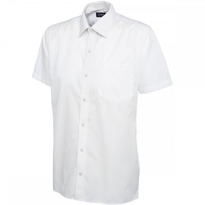 UC710 Mens Poplin Half Sleeve Shirt