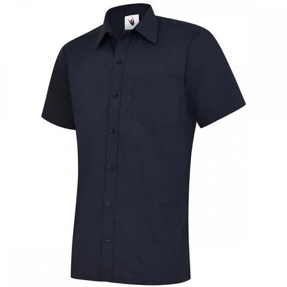 UC710 Mens Poplin Half Sleeve Shirt