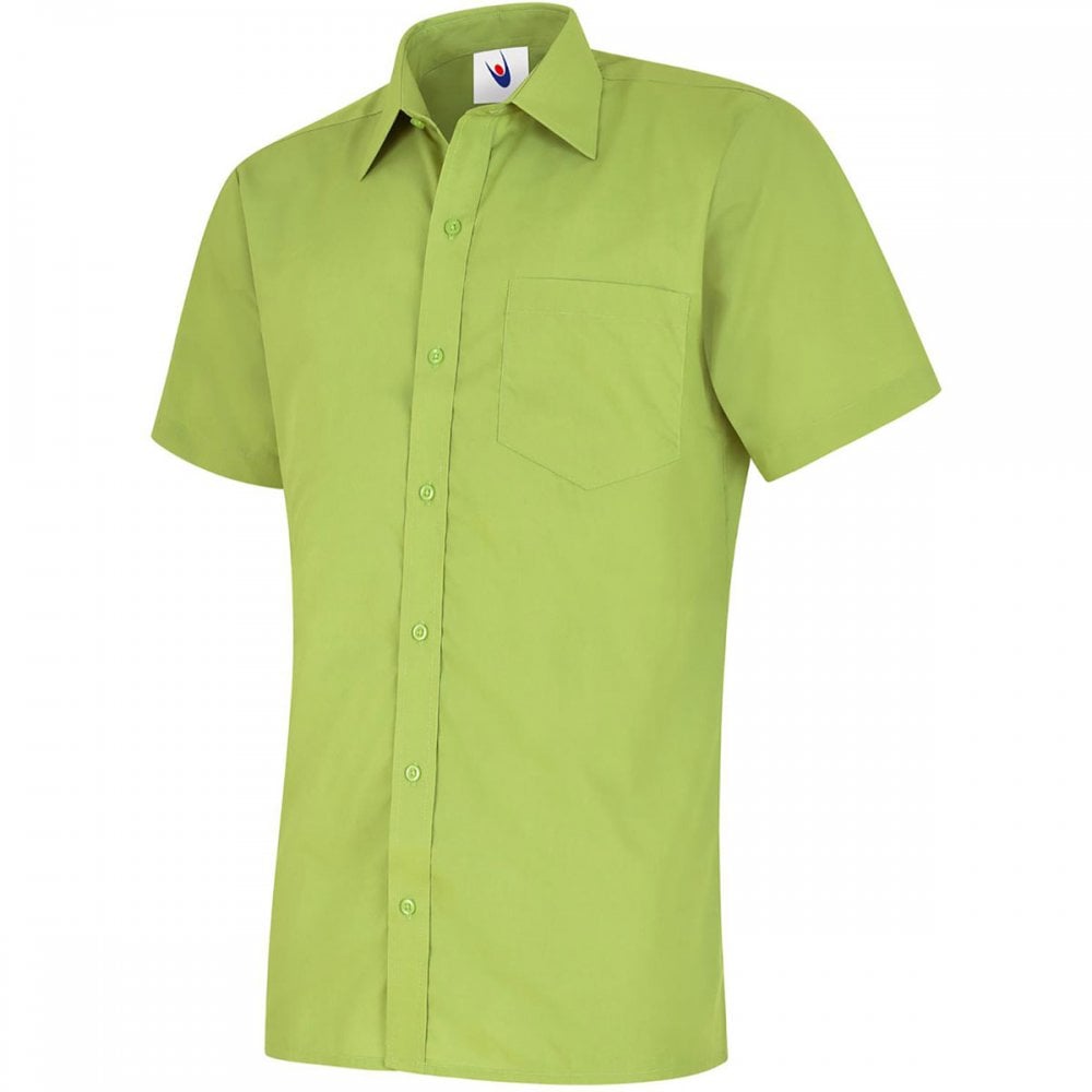 UC710 Mens Poplin Half Sleeve Shirt