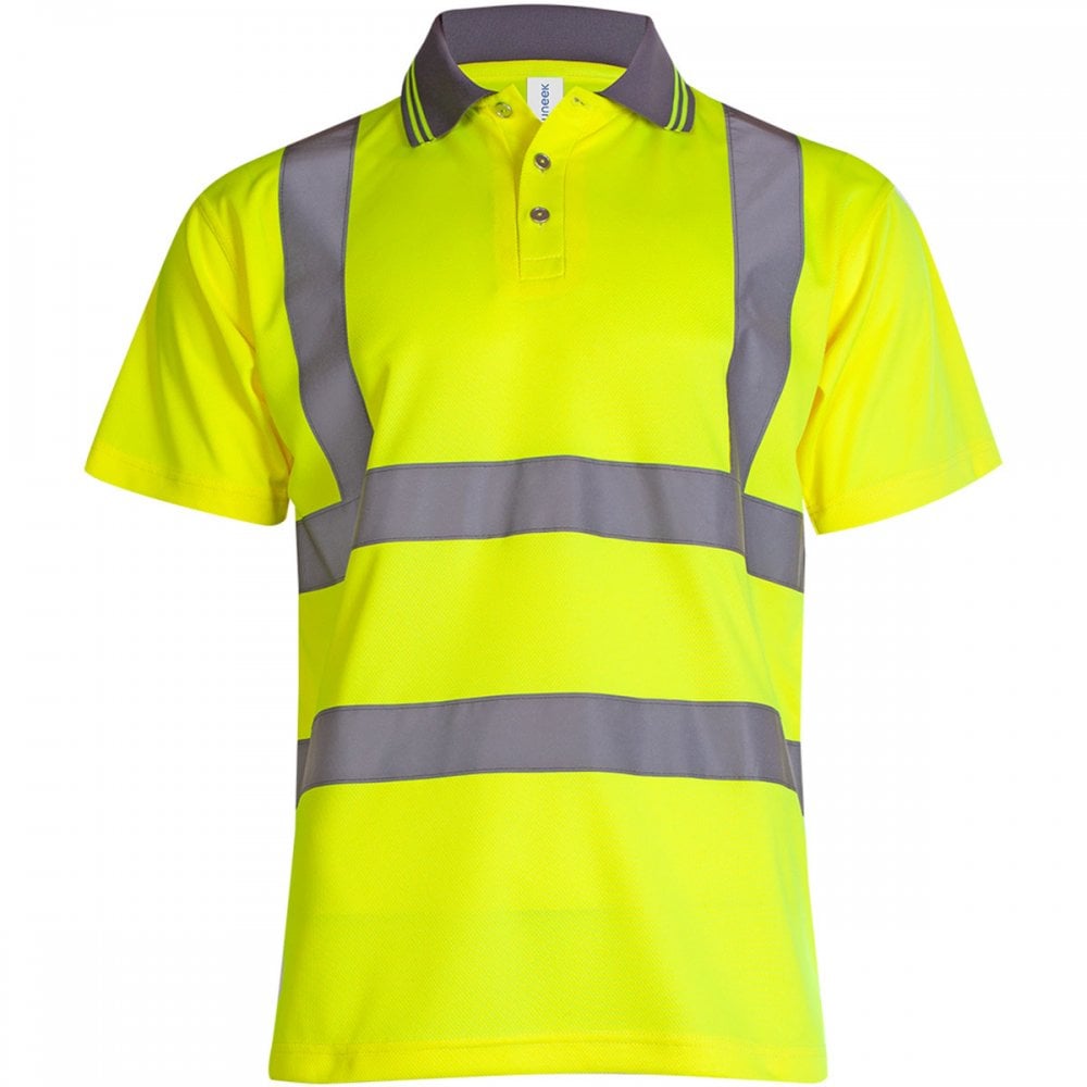 UC808 Hi Vis Short Sleeve Poloshirt