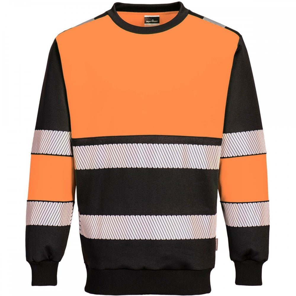 PW376 PW3 Hi-Vis Class 1 Sweatshirt