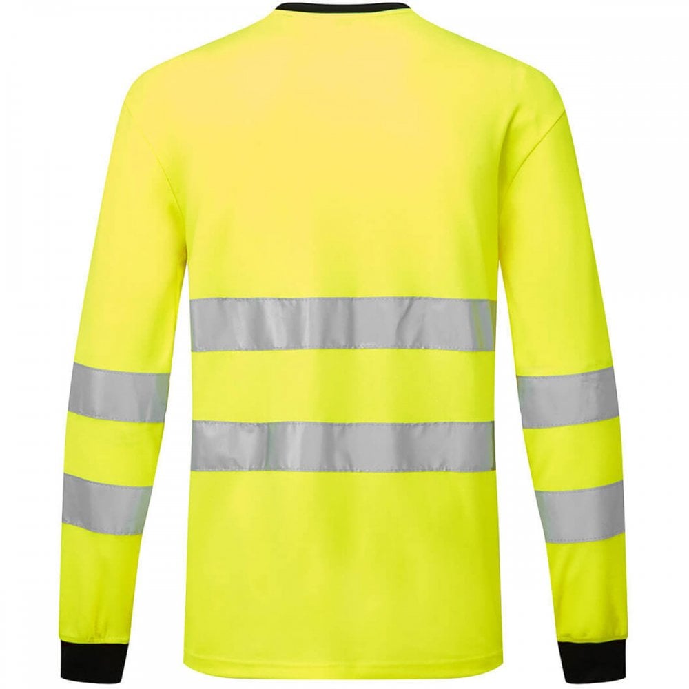 PW221 PW2 Hi-Vis T-Shirt Long Sleeve
