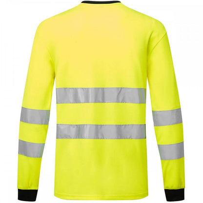 PW221 PW2 Hi-Vis T-Shirt Long Sleeve