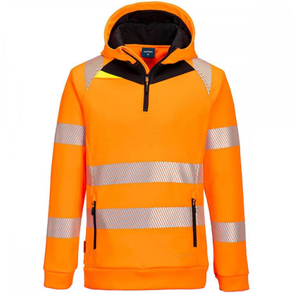 DX482 DX4 Hi-Vis 1/4 Zip Hoodie