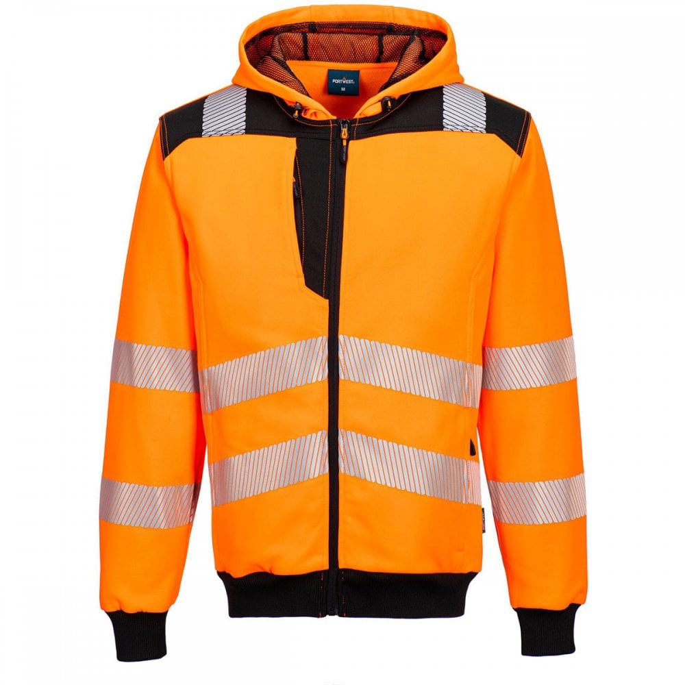 PW327 PW3 Hi-Vis Zip Hoodie