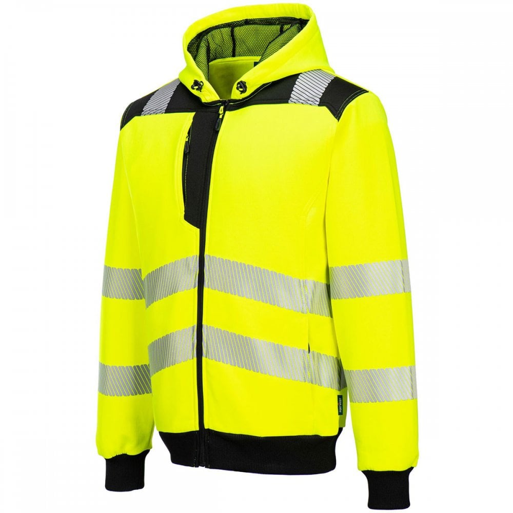 PW327 PW3 Hi-Vis Zip Hoodie