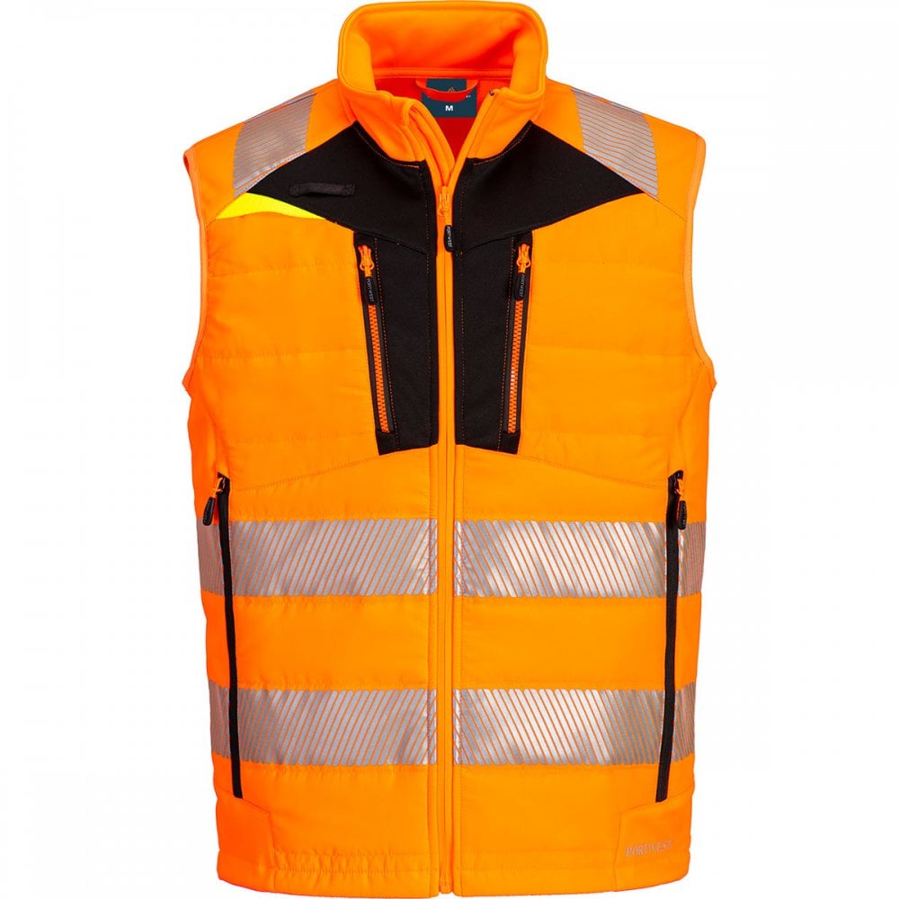 DX479 DX4 Hi-Vis Hybrid Baffle Bodywarmer