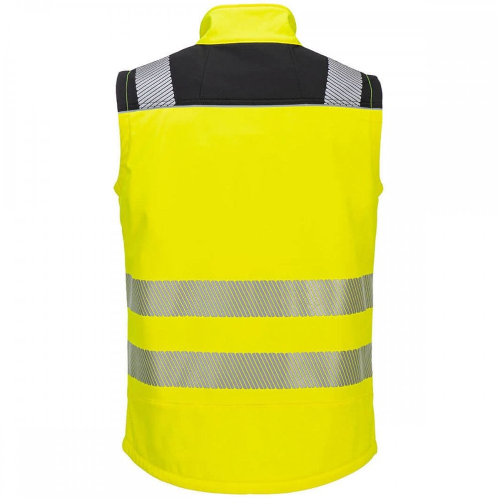 PW325 Hi-Vis Softshell Gilet (3L)