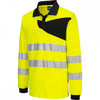 PW220 PW2 Hi-Vis Polo Shirt Long Sleeve