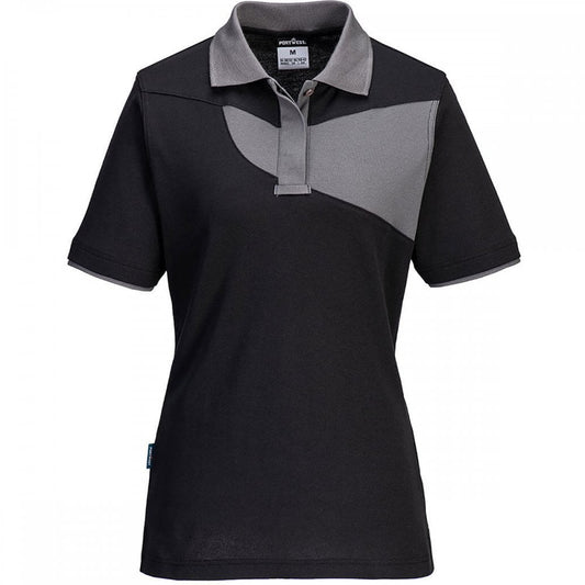 PW219 PW2 Cotton Comfort Womens Polo Shirt Short Sleeve