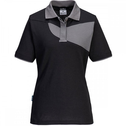 PW219 PW2 Cotton Comfort Womens Polo Shirt Short Sleeve