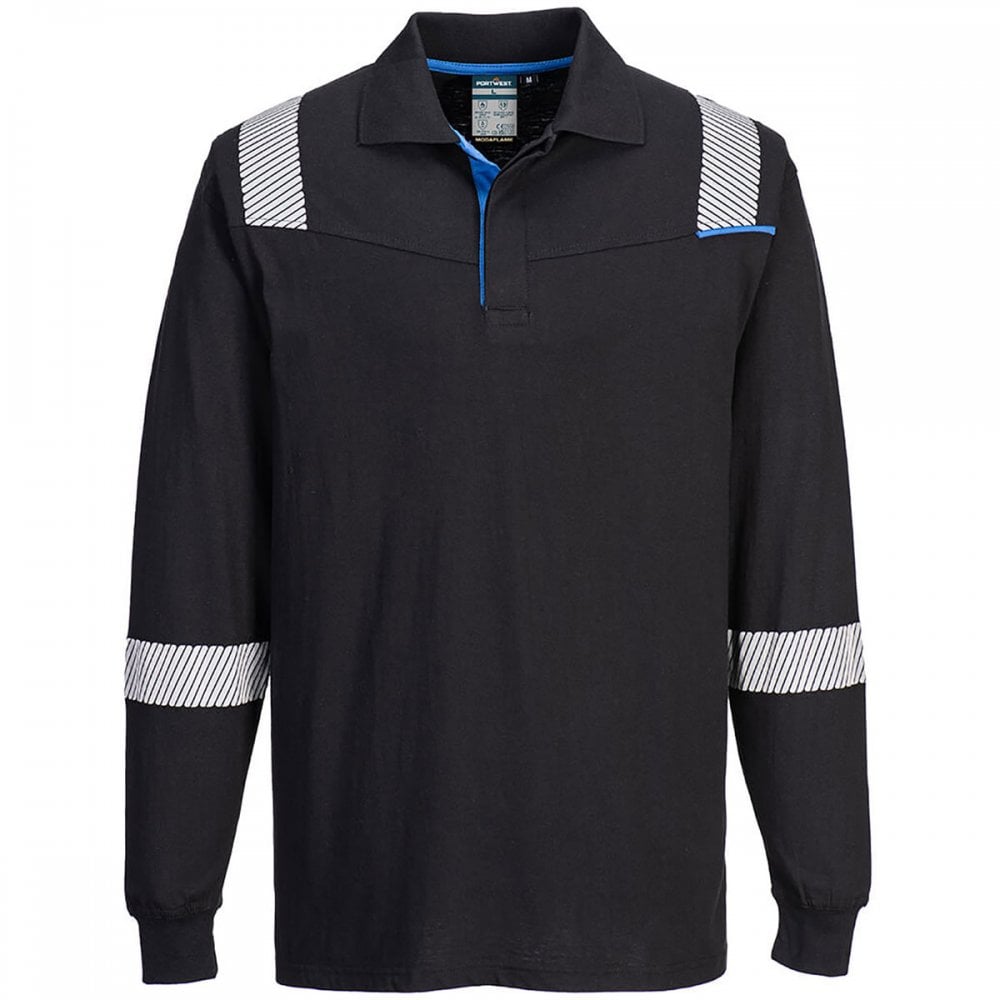 FR711 WX3 Flame Resistant Long Sleeve Polo