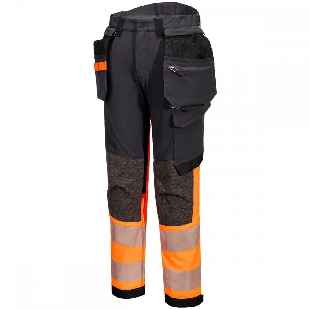 EV442 EV4 Hi-Vis Stretch Detachable Holster Class 1 Trousers