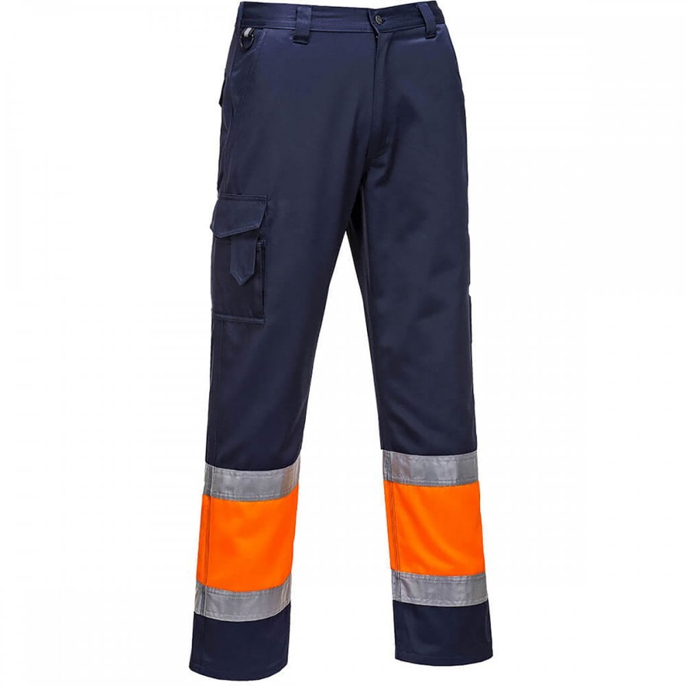 L049 Hi-Vis Lightweight Contrast Class 1 Service Trousers