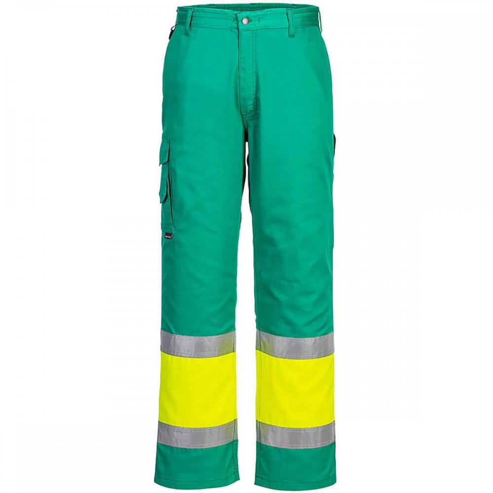 L049 Hi-Vis Lightweight Contrast Class 1 Service Trousers